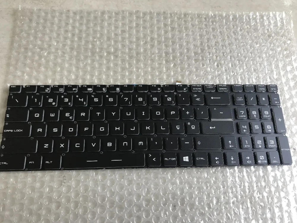 New keyboard for MSI MS-16L2 MS-1785 MS-1782 MS-1785 MS-16J1 MS-16J4 MS-16J5 PORTUGUESE/ITALIAN/BELGIAN/SWISS