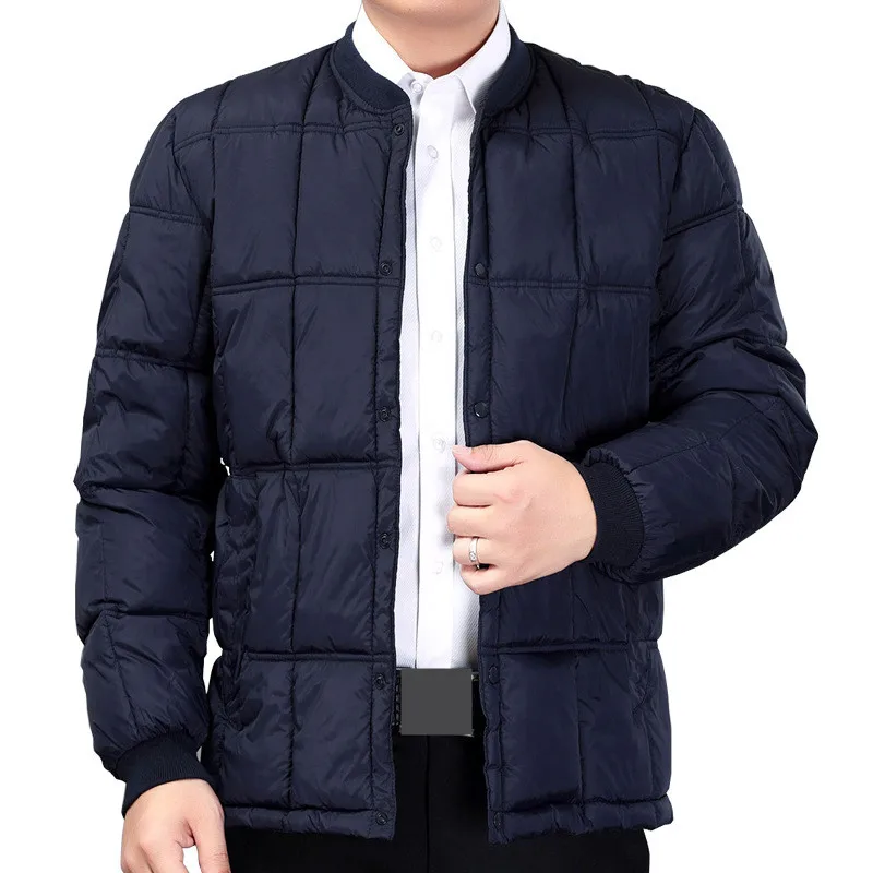 MRMT-chaquetas de invierno para hombre, forro interior de algodón con plumas gruesas, ropa de ocio y calidez, 2024