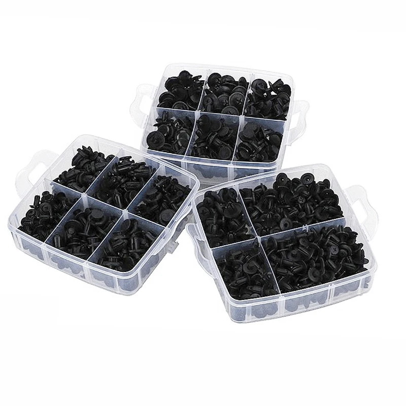 300 stücke 620 stücke Auto Befestigungs clip gemischte Kunststoff befestigungen Kit Auto Tür verkleidung Halter Push Motor abdeckung Kotflügel Niet clips – Detail 7