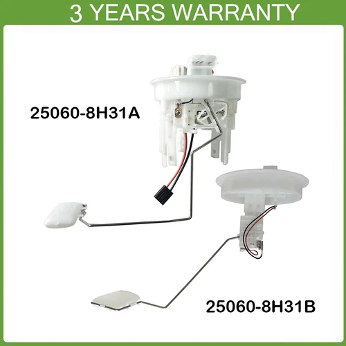 1 Juego de Sensor de nivel de combustible para coche 25060-8H301 25060-8H311 25060-8H31A 25060-8H31B para Nissan x-trail T30 NT30 250608 H301 250608 H311