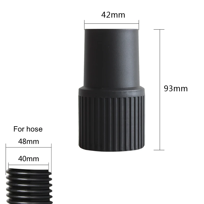 Jie-Nuo 502/309 secchio aspirapolvere Host connettore del tubo flessibile/tubo di collegamento/adattatore, per tubo filettato 40mm/48mm, parti