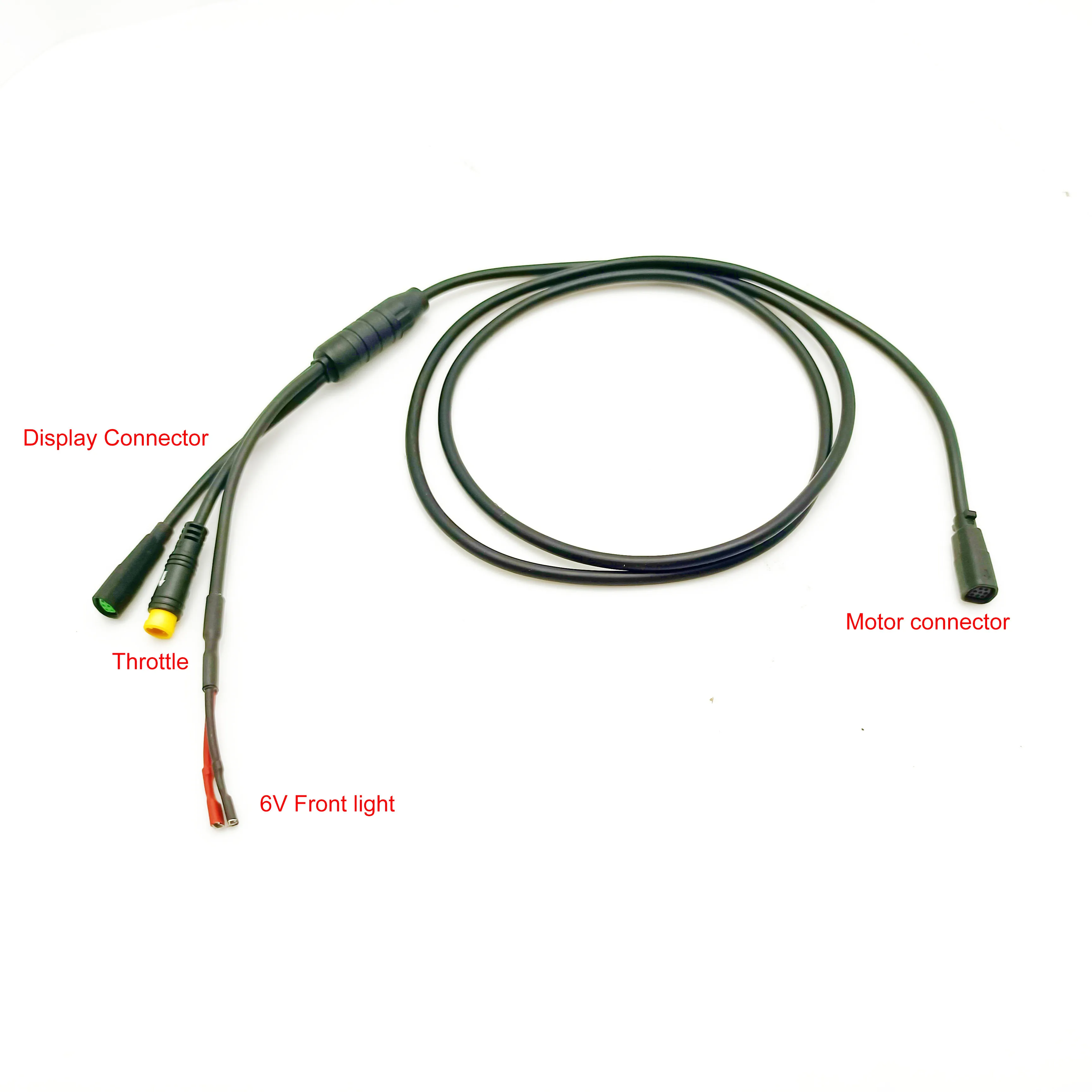 Bafang Electric Bicycle Motor, DIY Part, Cable Display, Throttle, Light Cable, M500, M600, 8fun, 1T3