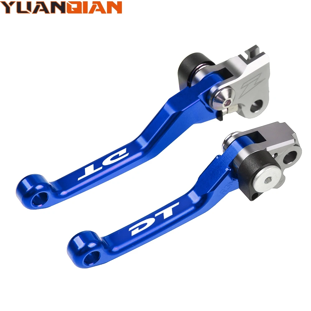 For YAMAHA DT125 DT200 DT230 LANZA Motorcycle Aluminum Pivot Brake Clutch Levers Motocross Dirt Bike DT 125 200 300 Brake Lever