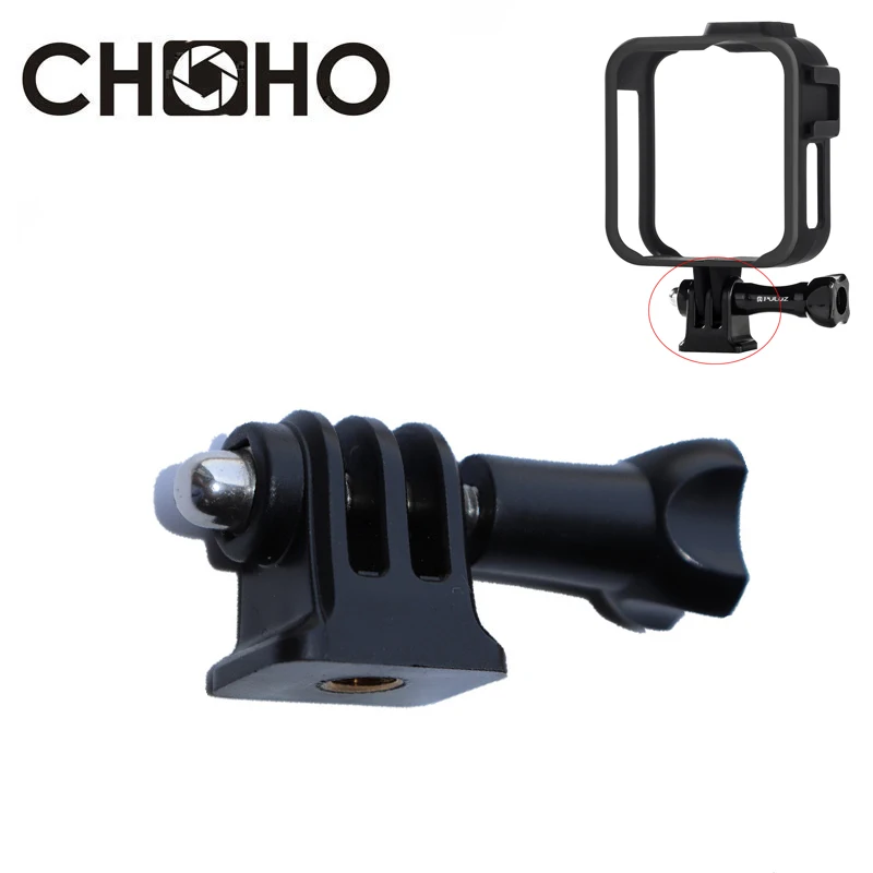 Do Gopro Max Akcesoria Adapter statywu Śruba 1/4" Mini uchwyt Plastik Metal Do Go Pro Hero 13 12 Akcesoria DJI OSMO Action 4