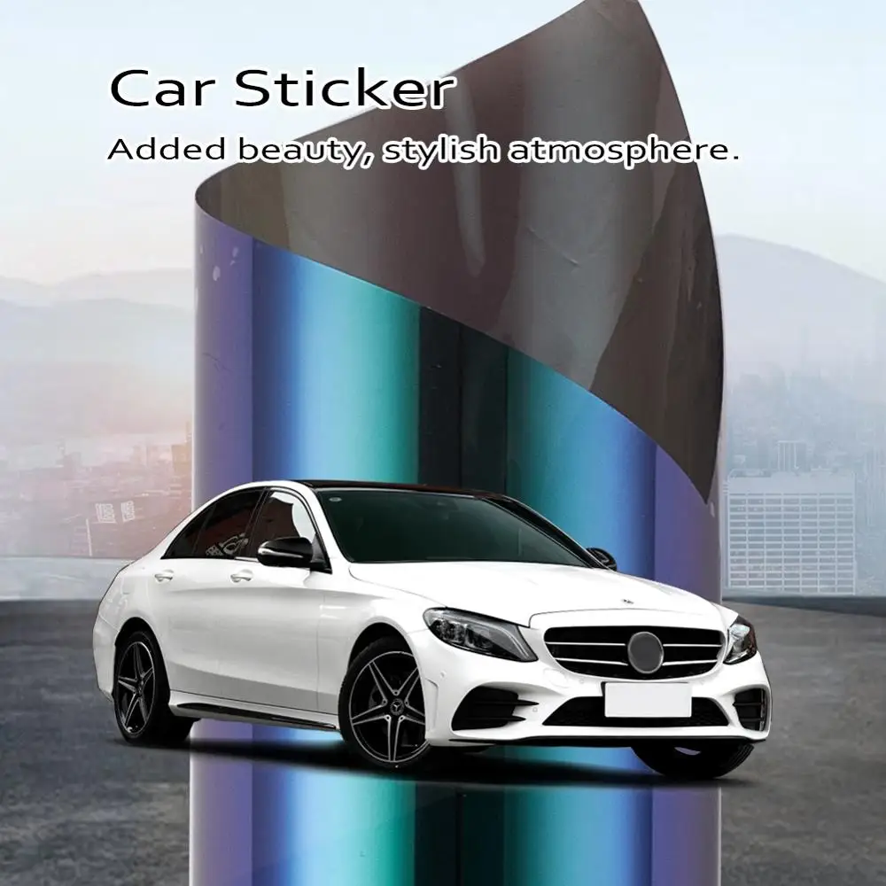 Car Protection Sticker Car Window Foils  Windshield Sun Shade Auto Window Tinting,Transmittance rate:20%，UV protection :99%