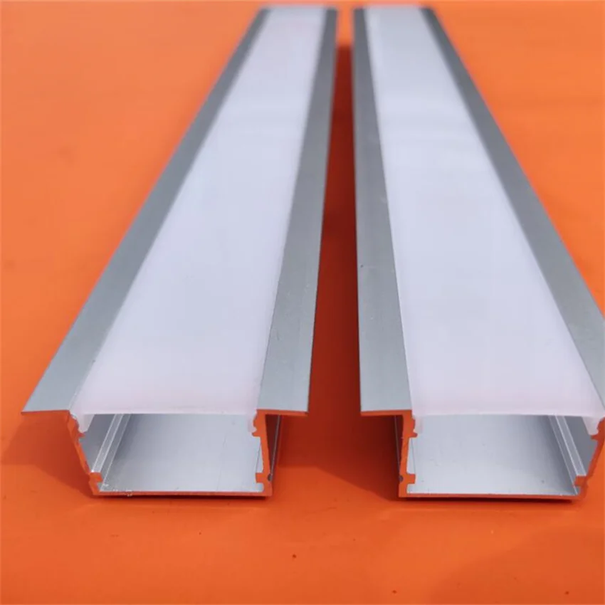 

1m/pcs led aluminum profile recessed aluminum led profile hidden lighting concealed led bar aluminum profile