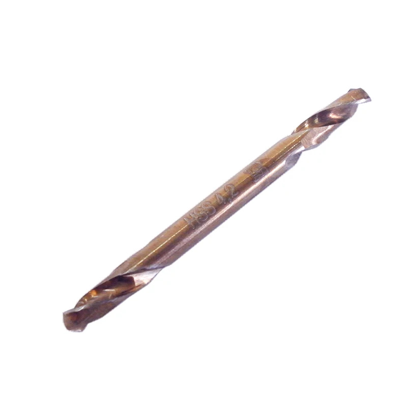 BOSI 10PC-Pack 4.2x55mm Double-End Drill Bit High-Speed Steel 135-Degree Split Point