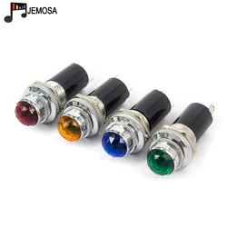 5PCS Power Indicator Lights Signal lamp Diamond Head Lamp Comprises A Bulb Amplifier Parts DIY Audio Free Shipping