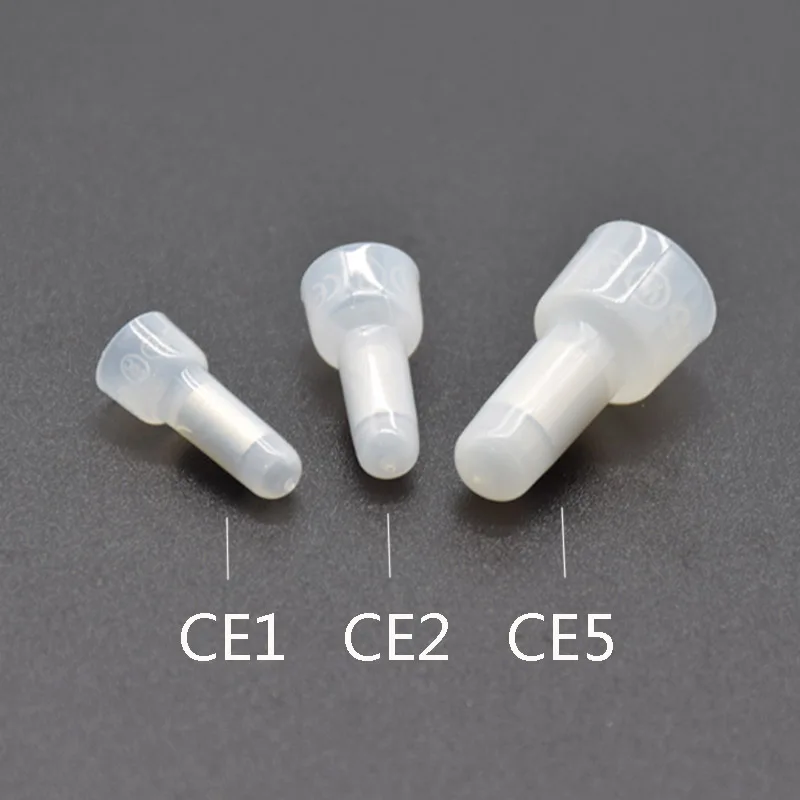 100pcs/50pcs Closed End Crimp Caps Electrical Wire Cable Terminals Connectors Set AWG 12-10 16-14 22-16 / CE-1X CE-2X CE-5X