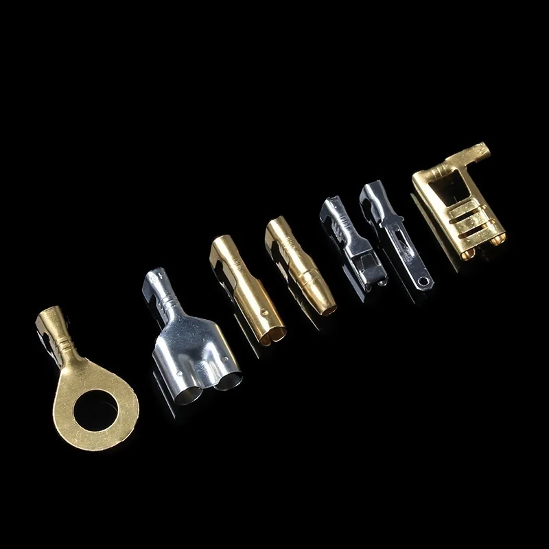 144Pcs Assorted Motorcycle Bullet Ring Connectors Male Female Wire Connector Automotive Harness Auto Terminal Repair Tool Kit