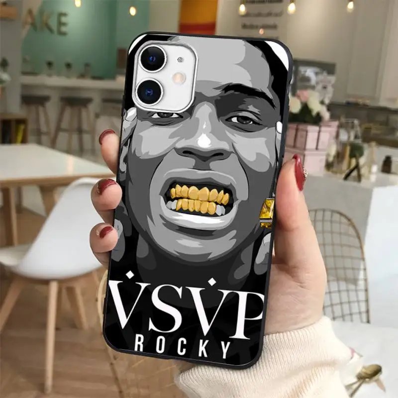 Yinuoda ASAP Mob Asap Rocky Rapper TESTING Phone Case for iPhone 11 12 13 mini pro XS MAX 8 7 6 6S Plus X 5S SE 2020 XR cover