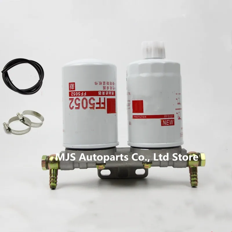 FF5327 Pumb Base For Fleetguard 1119G-030 T64101003 WBF1235 Filter Assembly 4D27G31-24100 Fuel Water Separation Double Cup Base