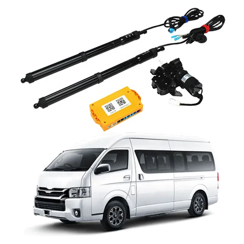 For Toyota Hiace 2009-2020 Car Accessorie Intelligent Electric Tailgate Modified Car Trunk Support Rod Tail Door Switches Parts