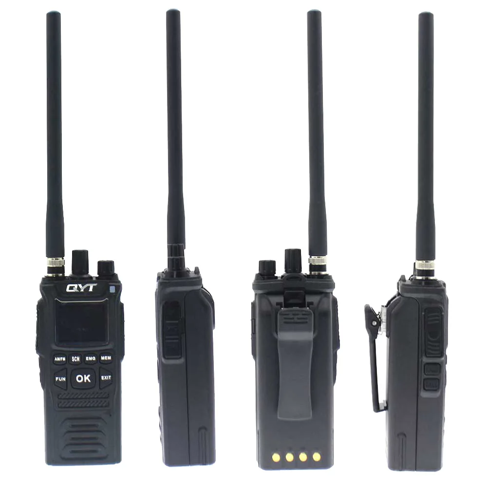 

Новый QYT CB-58 CB Radio 26,965-27,405 МГц Портативный трансивер 4 Вт 40 каналов AM/FM Citizen Band Radio