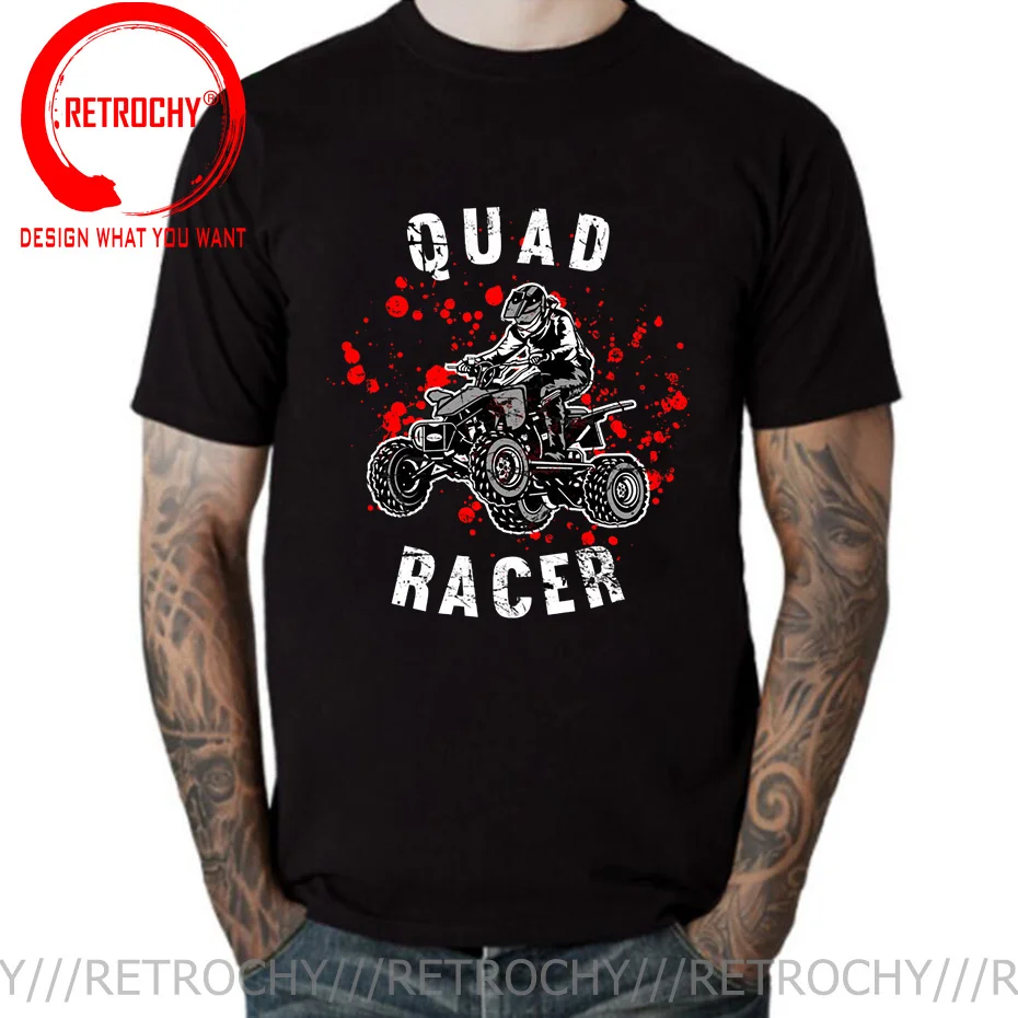 Vintage Off Road Outdoor Quad Racer T shirt ATV Offroad Quad Motorbike T-shirt Quad Motorcycle tshirt ATV Quad Dirt Bike tshirt