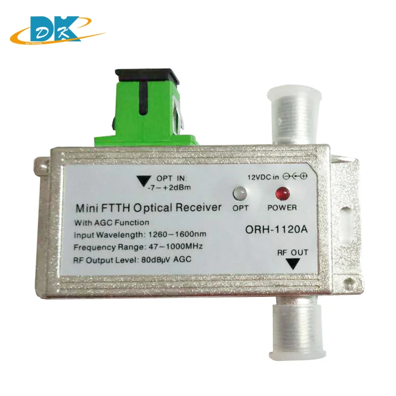 CATV ORH 1120A Supply Passive China Manufacturer Optical Receiver Mini Optical Node Ftth Catv Optical Receiver ORH-1120 F-Female