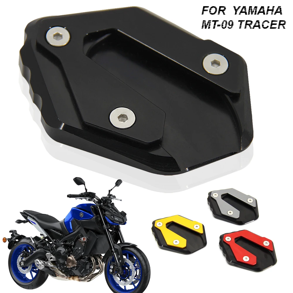 For Yamaha MT-09 Tracer MT 09 TRACER 900 GT MT09 FZ-09 2020 2019 Foot Extension Pad CNC Motorcycle New Kickstand Side Kick Stand