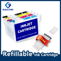 GACINK Universal Refillable Ink Cartridge No Chip For Epson 603 603XL T03A 212 T212 T212XL Without Chip Empty Cartridges