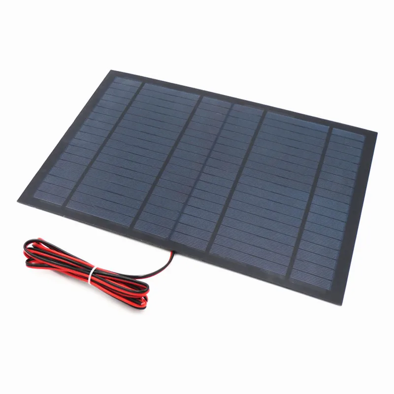 Portable Solar Panel 18V 10W 5W 4.5W  DIY Solar Cell Charger for Mobile Phones Flashlight Toys Electronic Kits Battery Solar