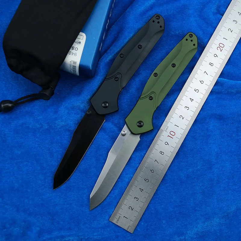 Hard box 940BK / 940 Aluminum handle Mark S30V blade camping hunting Pocket outdoor EDC Tool Utility folding knife