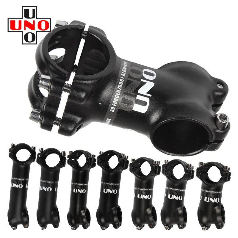 

UNO Bicycle Stem Ultralight 7 17 35 Degree 31.8mm Mountain MTB Bike Stem 60/70/80/90/100/110/120/130mm Aluminum Alloy