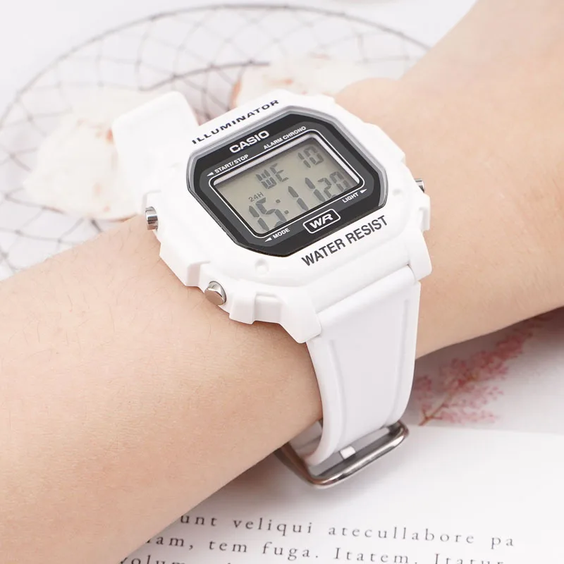 Colorful Silicone Watch Strap for Casio F91W/F84/F105/108/A158/168/AE1200/1300 Replacement Fashion Soft Watch Bracelet Watchband