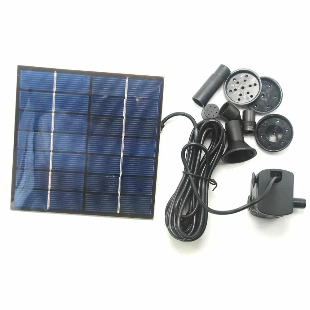 DC7V Solar pumps The Brushless Motor Solar Fountain DC micro submersible pumps