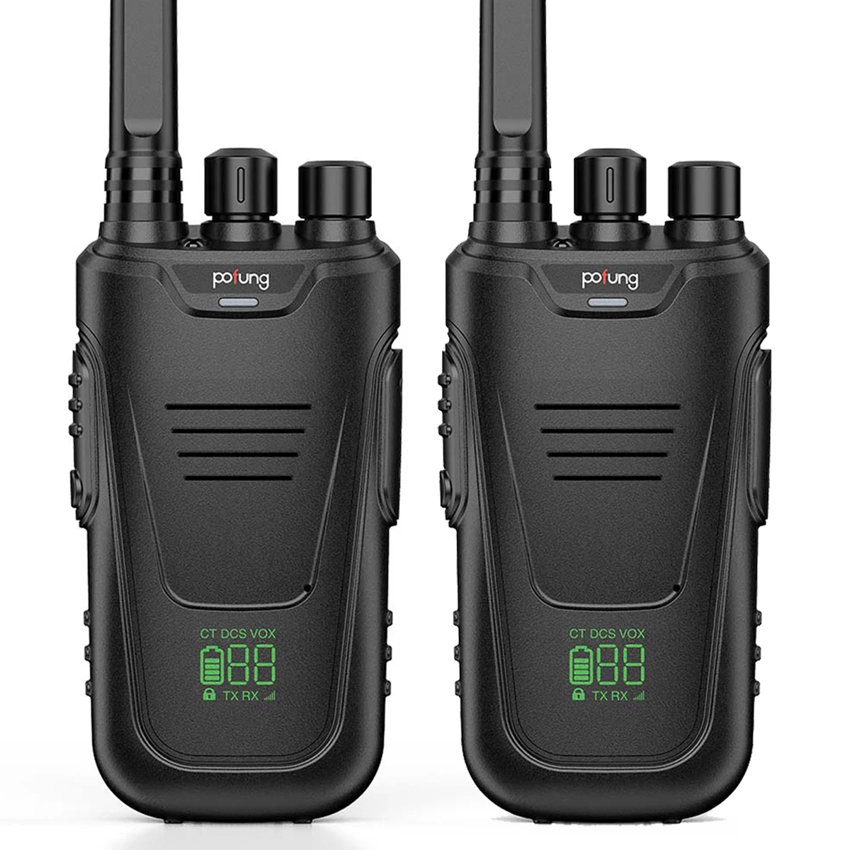 2PCS Baofeng BF-T11 Pofung Walkie Talkie Portable FRS License Free Ham Two Way Radios462-467MHz Mini Small USB Charger For Adult