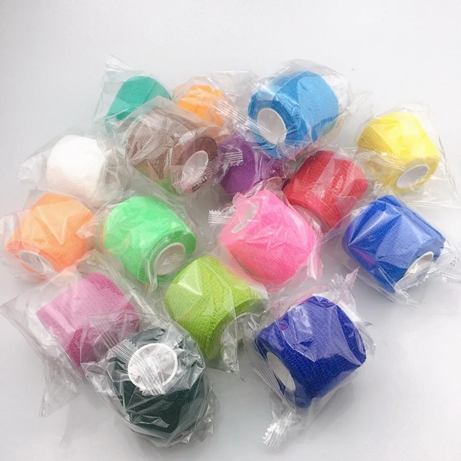 2,5/5/7.5/10/15 cm * 4,5 m vendaje elastico transpirable cinta elastica deportiva autoadhesivo cinta médica flexible Vendaje para mascotas