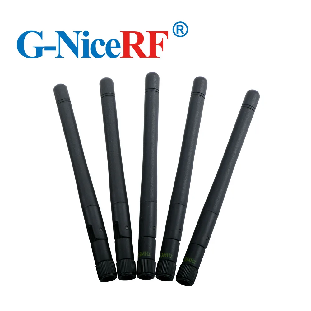 5pcs/lot  SW433-ZD115 RF antenna 2.15 dBi 433MHz Folding Rubber Antenna