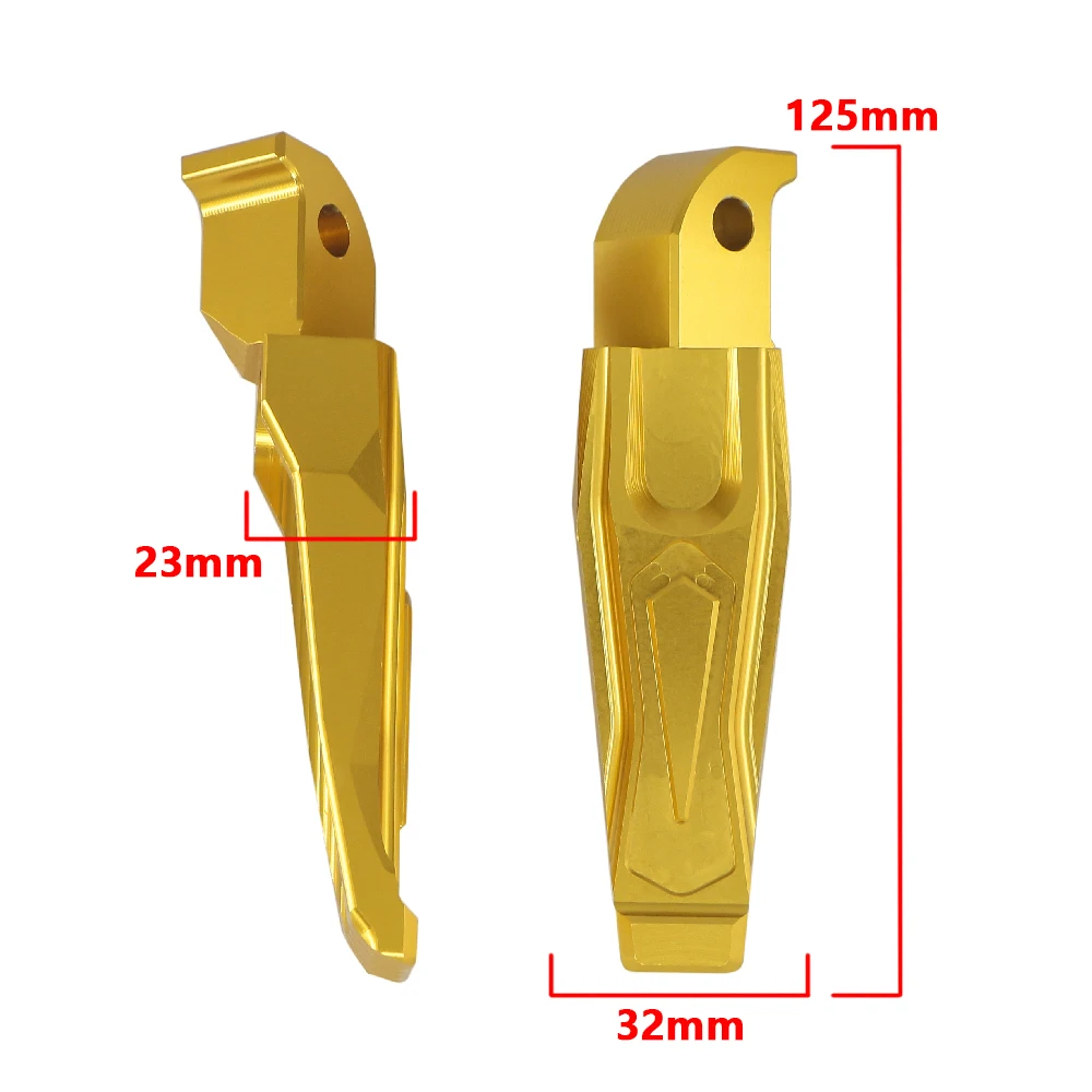 Motorcycle Rear Foot Pegs Rests Passenger Footrests For YAMAHA TMAX 530 500 TMAX530 DX SX 2012-2019 TMAX500 XP500 2004-2011