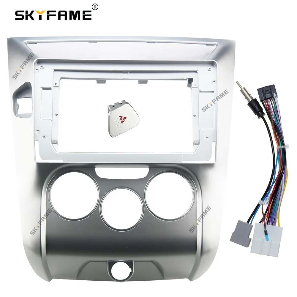 SKYFAME Car Frame Fascia Adapter For Nissan Venucia R50 D50 2012-2019 Android  Android Radio Dash Fitting Panel Kit