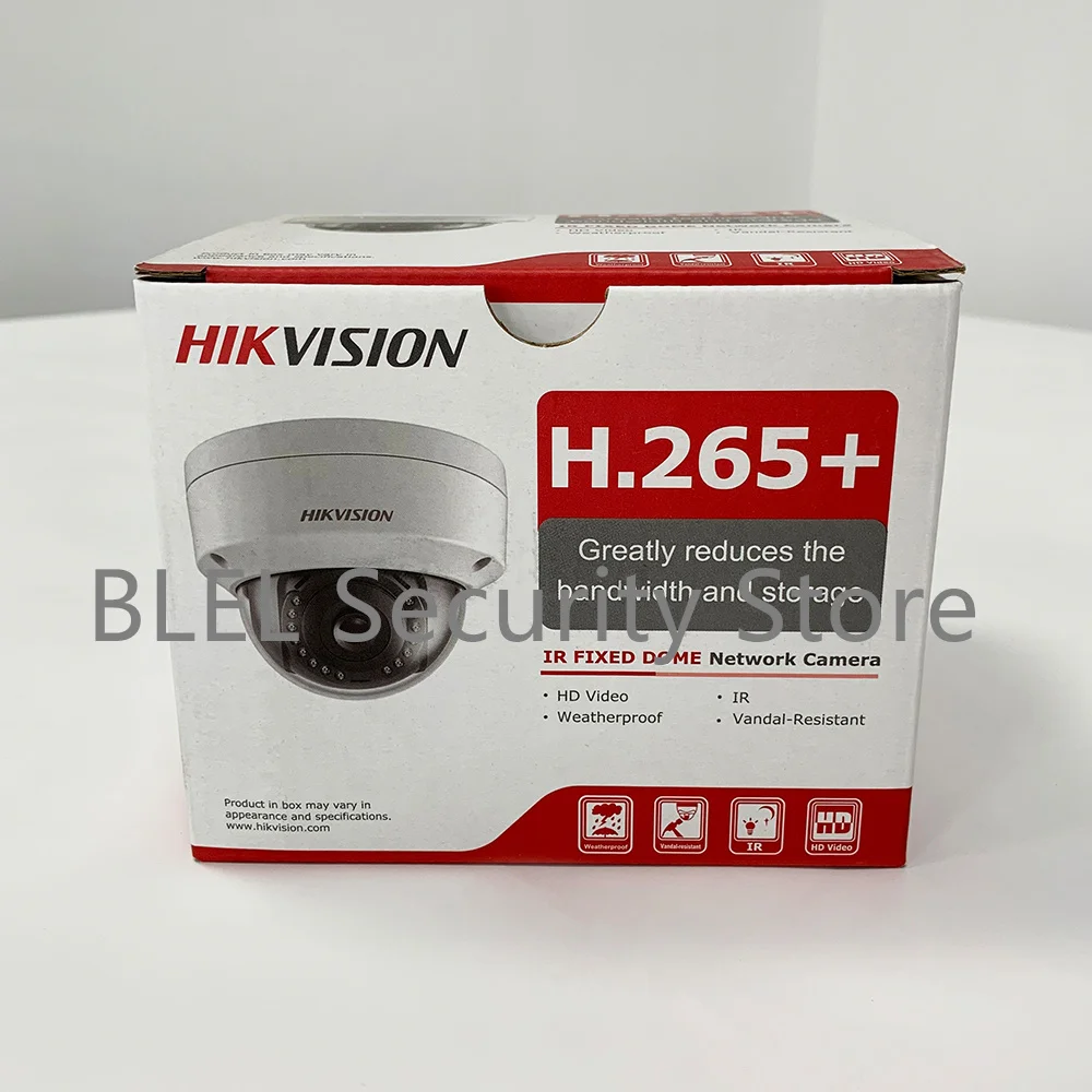 Original Hikvision DS-2CD1143G0-I 4MP PoE IP Network Dome CCTV Cameras 30m IR Clear Night Version P2P