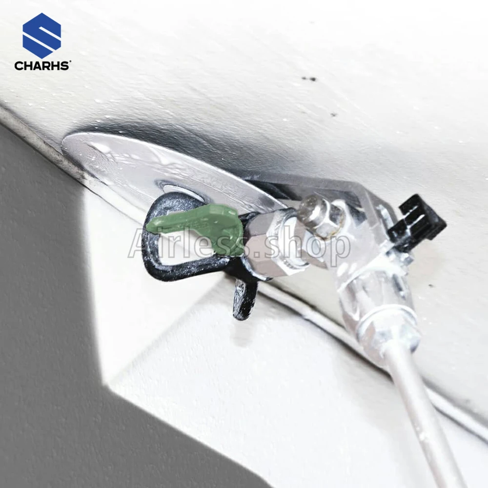 CHARHS Không Cần Không Khí Xịt Hướng Dẫn Công Cụ Cho Tất Cả 7/8 "Không Cần Không Khí Sơn Spraye Nối Dài Cực Không Cần Không Khí Súng Xịt Đầu Accessoce