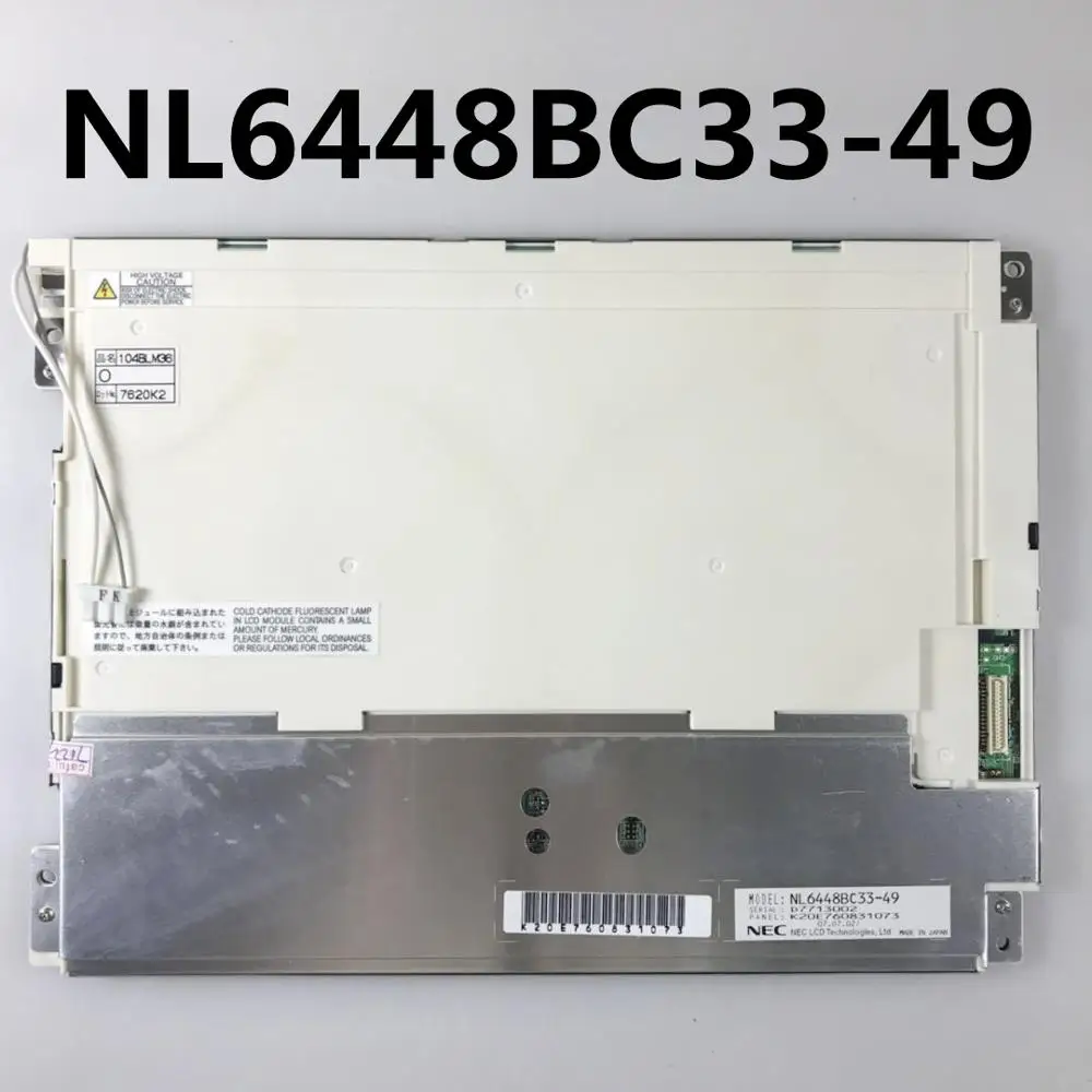 10.4 Inch NL6448BC33-49 LCD Screen One year warranty