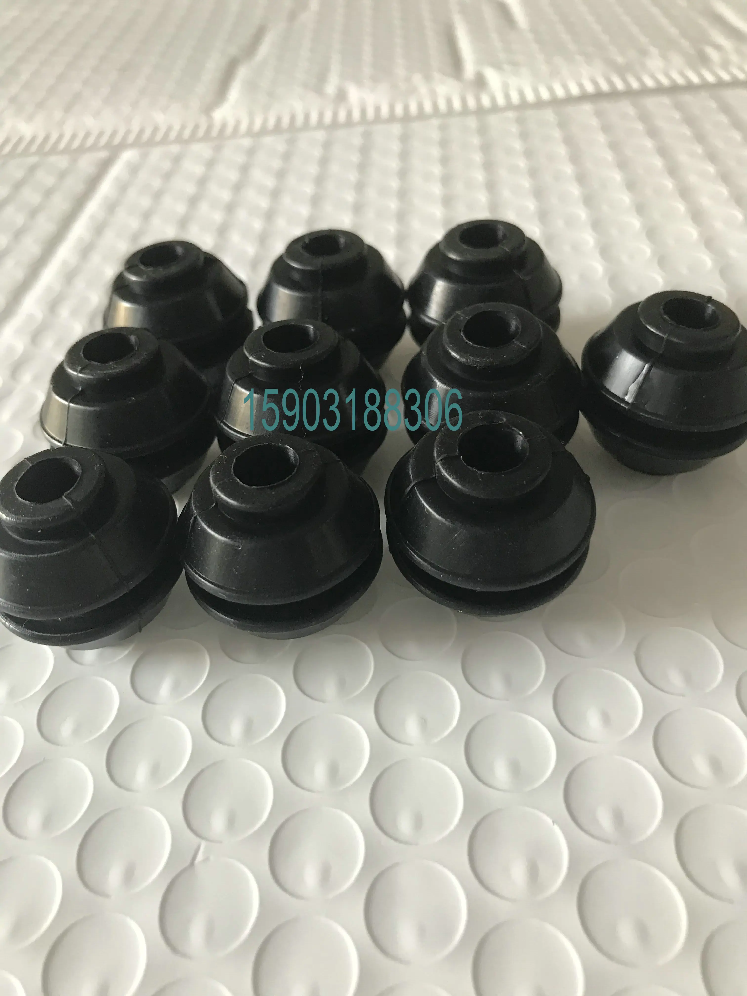 10pcs  silicone rubber grommets solid circle for AN3 brake hose