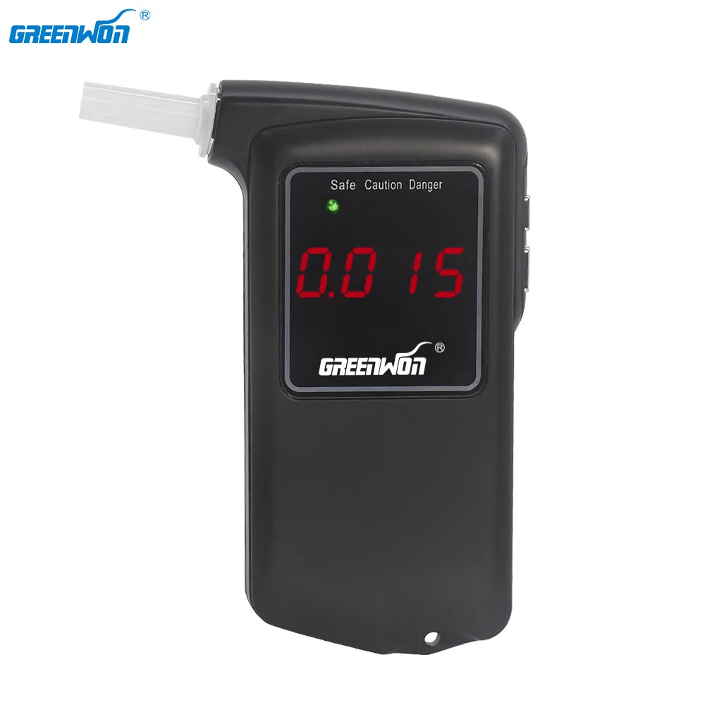 GREENWON High Accuracy Prefessional Digital Breath Alcohol Tester Breathalyzer AT858S Breathalyser Vending Machine