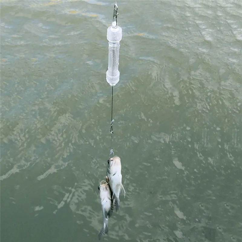 PVC Fishing Spring Automatic Hook Strong Force Spring Fishing Tackle With up to 10kg Pulling force Carp Fish Fast Catch Tool