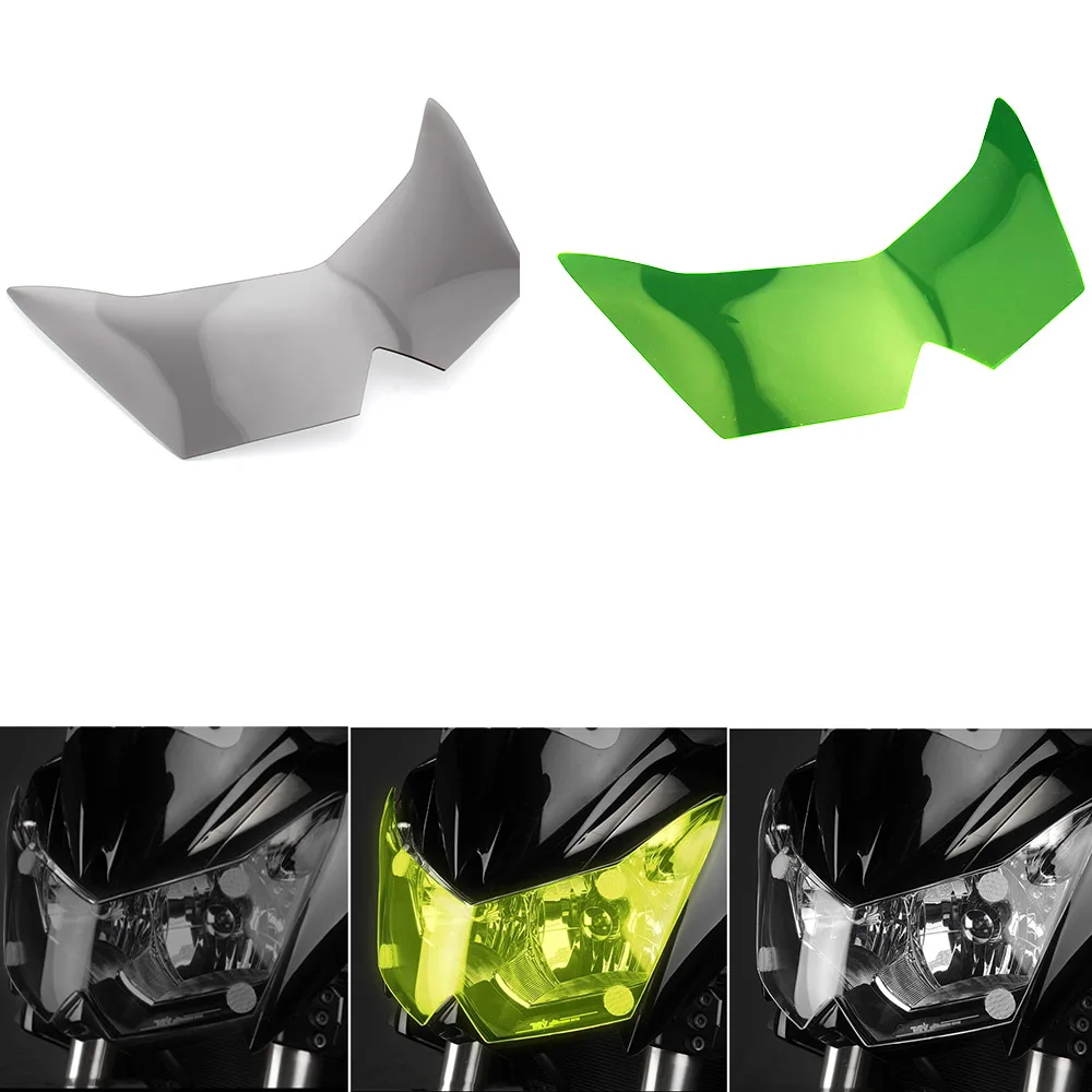 For KAWASAKI Z750 Z1000 Z750R Z 750 1000 750R  07-09  Motorcycle Front Headlight Screen Guard Lens Cover Shield Protector.