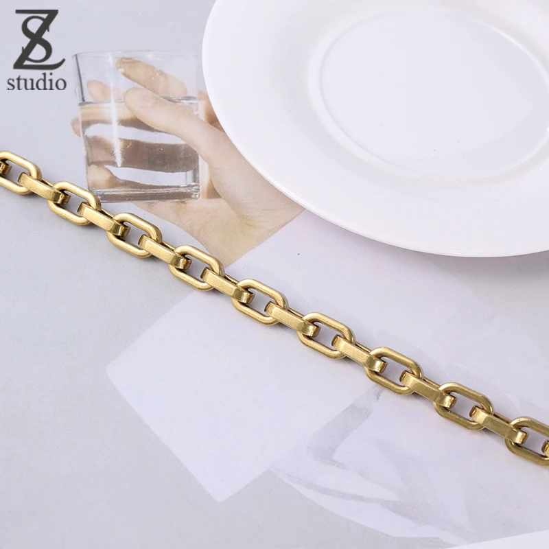 Luxury Design Saddle bag Luxury Shoulder Straps replaces Cross-arm Shoulder Copper Color Lightweight Chain