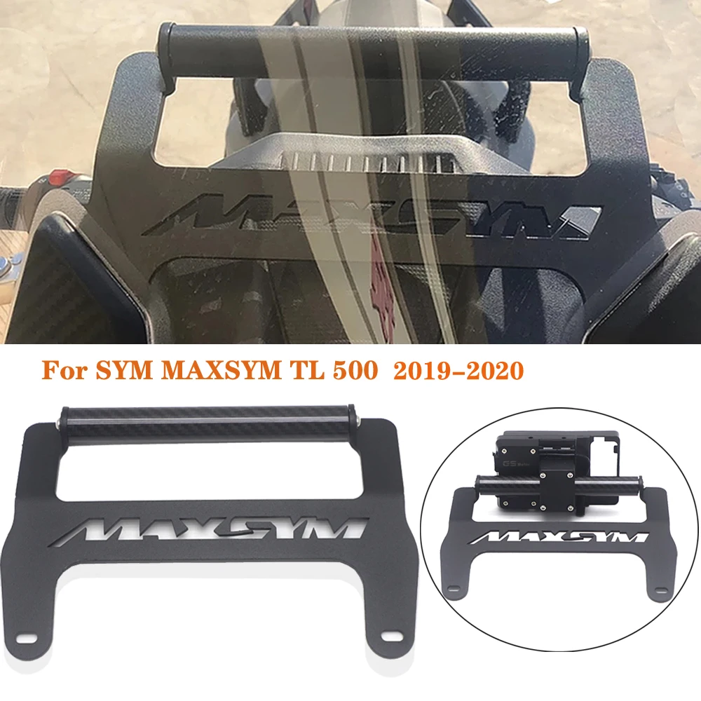 NEW Motorcycle For SYM MAXSYM TL 500 TL500 2020 Front Phone Stand Holder Smartphone Phone GPS Navigaton Plate Bracket