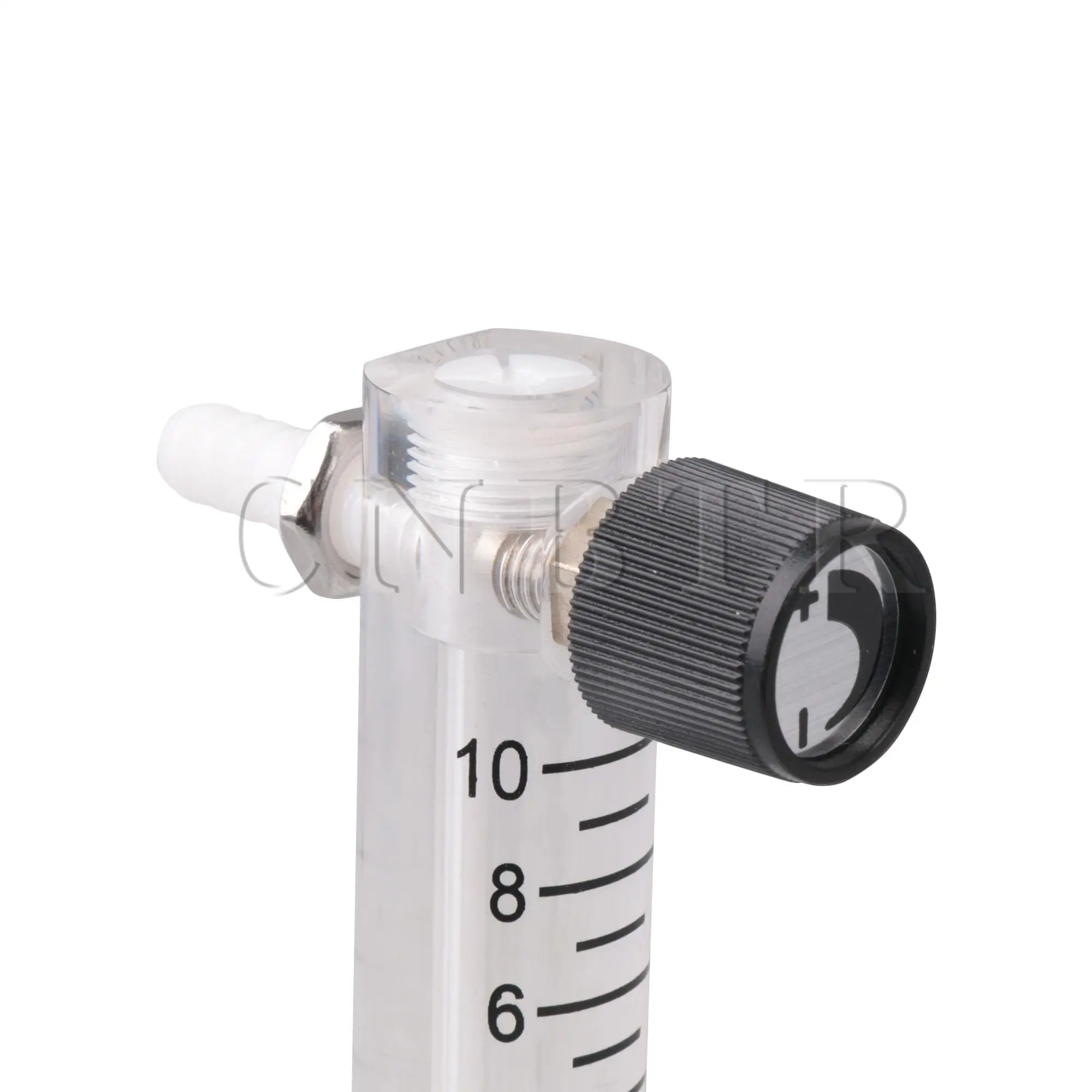 CNBTR LZQ-3 Acrylic Flowmeter 0-10/0-5 LPM Flow Meter with Control Valve for Oxygen Air