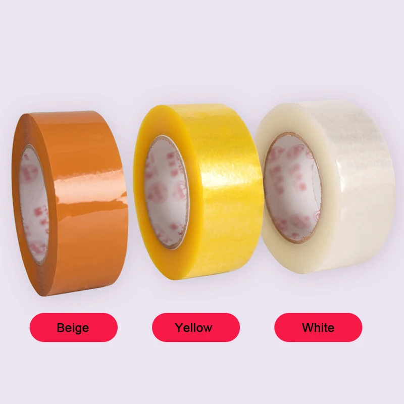 

5 Roll/Pack Transparent Sealing Tape Self Adhesive Packaging Tapes Logistics Package Supplies BOPP Tapes 5.5cm x 100M