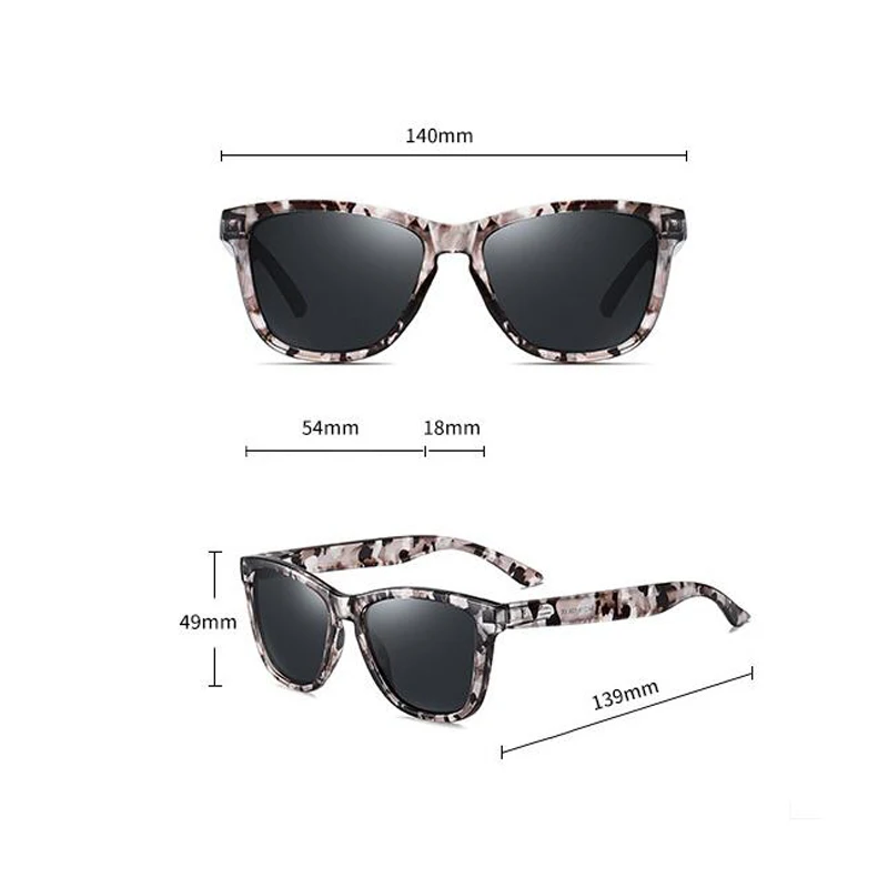 DOKLY Unisex moda styl młodzieżowy okulary lustro óculos okulary Gafas De Sol moda spolaryzowane okulary okulary damskie