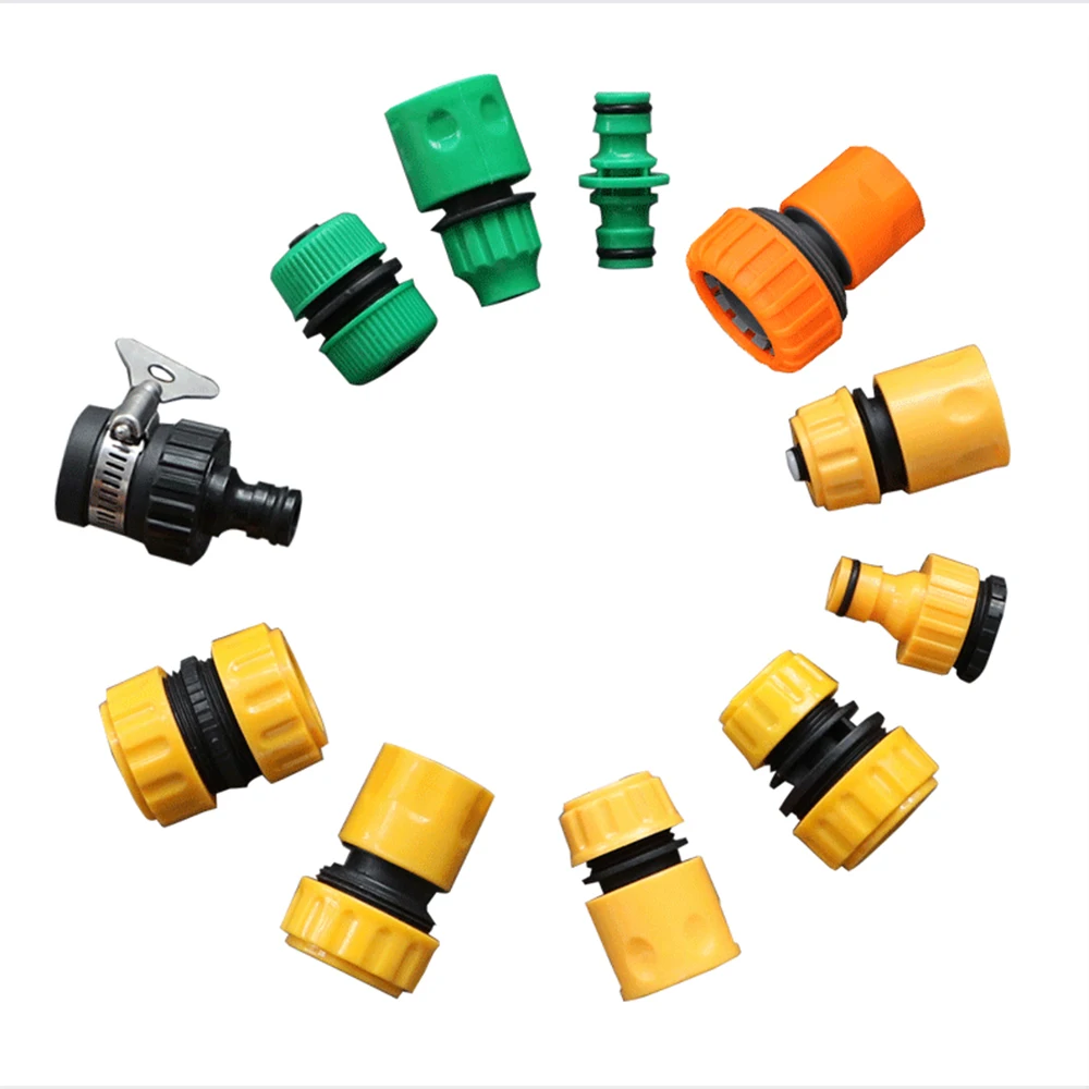 PVC Gartenarbeit Zubehör Outdoor 3/4 Auto Garten Schlauch Anschluss Adapter Quick Connect Reparatur Schlauch Anschluss Rohr Armaturen 1/2 – Detail 1