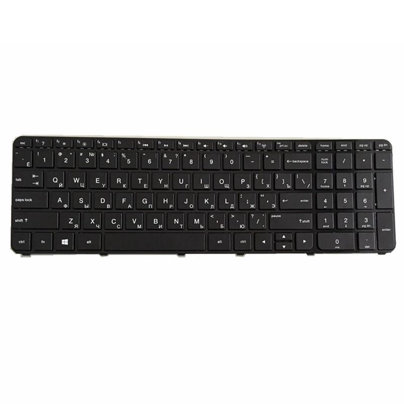 GZEELE Russian laptop Keyboard for HP Pavilion Sleekbook 15-b000 15-b003tx 701684-001 15-B 15-b101tx 15-b135tx B100 RU frame