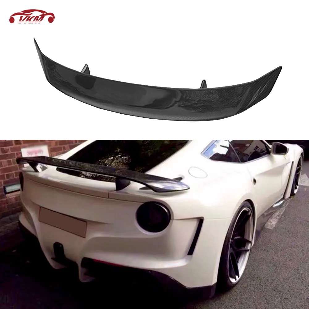 

Carbon Fiber Rear Boot Trunk Spoiler Wing Case for Ferrari F12 Berlinetta 2013 2014 2015 2016 FRP Spoiler Sticker Auto Car style