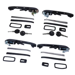 Car Front Rear Exterior Door Handle Replacement Parts for VW GOLF/JETTA MK2