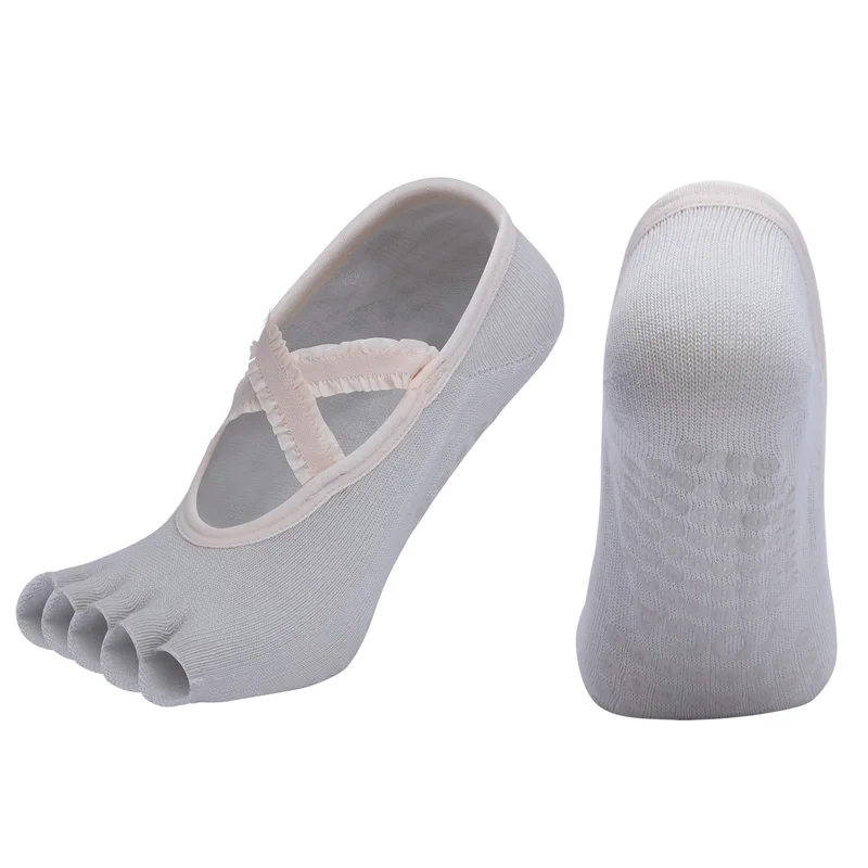 Women’s Breathable Yoga Socks with Silicone Grip