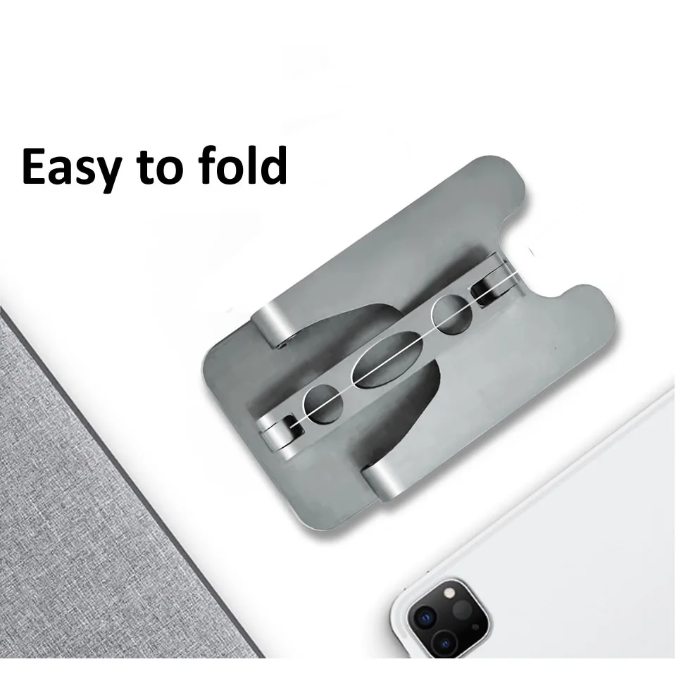 Tablet Stand Desktop Adjustable Foldable Holder Dock Cradle for iPad Pro 12.9 11 10.2 Air Mini 2020 Samsung Xiaomi Mi Pad Huawei